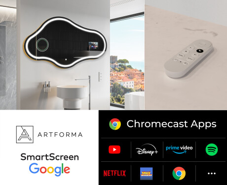 Irregular Magic Mirror LED Lighted C223 Google #2