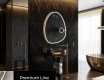 Irregular Mirror LED Lighted decorative design SF223 #4