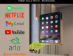 Smart LED Bathroom Mirror with Displine Apple L01 Frame #3