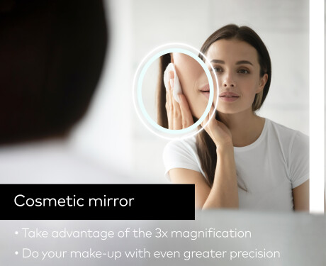 SMART Illuminated Bathroom Mirror L49 Apple #10
