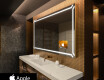 Bathroom LED Lighted Mirror SMART L129 Apple