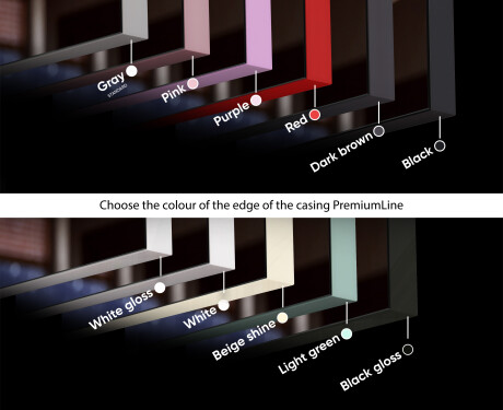 Bathroom LED Lighted Mirror SMART L129 Apple #7