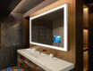 Designer Backlit LED Bathroom Smart Mirror L01 Google Series #1