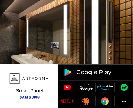 LED Lighted Mirror with SMART SmartPanel L02 #2