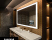 Bathroom LED Lighted Mirror SMART L57 Samsung #1
