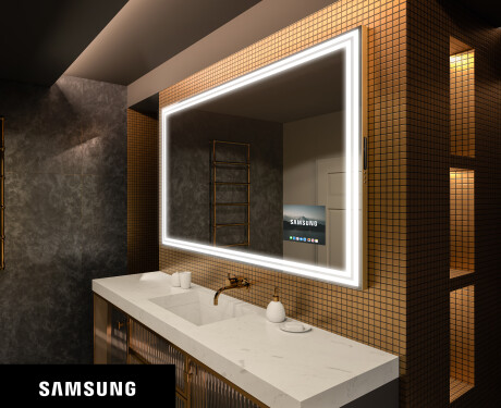 Bathroom LED Lighted Mirror SMART L57 Samsung