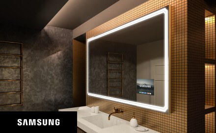 Bathroom LED Lighted Mirror SMART L136 Samsung