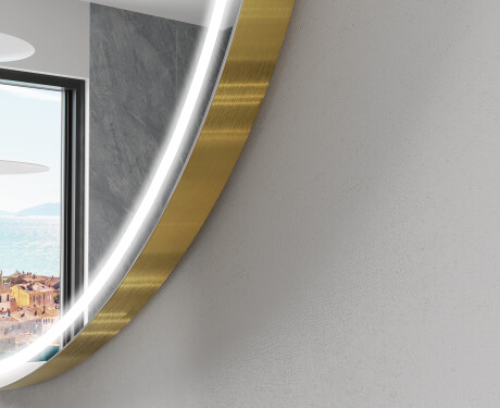 SMART Irregular Bathroom Mirror LED N223 Google #5