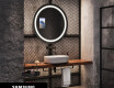Round Magic Mirror LED Lighted L33 Samsung