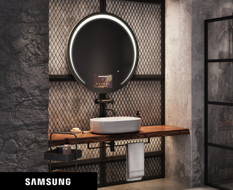 LED Illuminated Round Mirorr SMART L153 Samsung