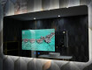 Smart Rounded LED Bathroom Mirror SmartScreen 21.5” #6