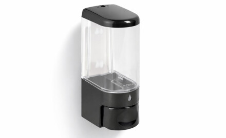 Scaoileoir gallúnaí leachtaigh 0.25L / dubh snasta ABS