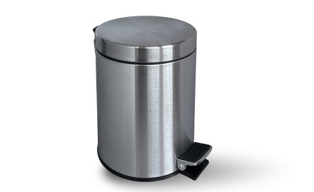 Bin rothlach chaighdeánach, 3 L, dúnadh bog / críoch sataineach cruach