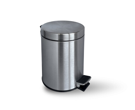 Bin rothlach chaighdeánach, 3 L, dúnadh bog / críoch sataineach cruach