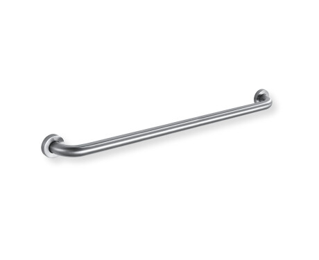 Taca láimhe do dhaoine faoi mhíchumas, Ø32, díreach, CAIGHDEÁNACH – 80 cm / cruach scuabtha