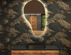 Irregular Mirror LED Lighted decorative design S221