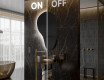 Irregular Mirror LED Lighted decorative design S221 #3