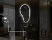 Irregular Mirror LED Lighted decorative design S221 #7