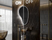Irregular Mirror LED Lighted decorative design S223 #3