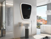 SMART Irregular Bathroom Mirror LED Z222 Google #9