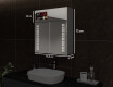 Smart LED Illuminated Mirror Cabinet - L55 Sarah 66,5 x 72cm #3