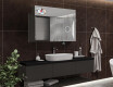 Smart LED Illuminated Mirror Cabinet - L27 Sarah 100 x 72cm #11