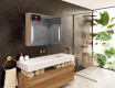 Smart LED Illuminated Mirror Cabinet - L27 Sarah 100 x 72cm #6