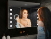 LED Illuminated Mirror Cabinet - L06 Emily 100 x 72cm #9
