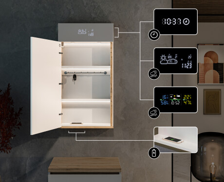 Accessory Cabinet - Amelia 60 x 110cm #4