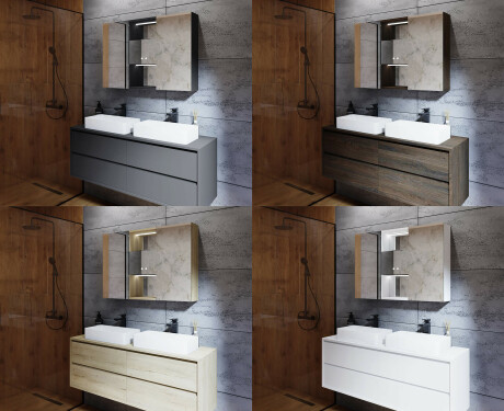 Bathroom LED Cabinet - Lisa 100 x 70cm #4