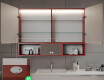 LED Bathroom Cabinet Emma - 2-door 100 x 72cm #10