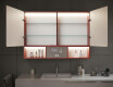 LED Bathroom Cabinet Emma - 2-door 100 x 72cm #12