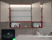 LED Bathroom Cabinet Emma - 3-door 100 x 72cm #9