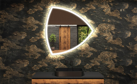 Irregular Mirror LED Lighted decorative design T222