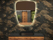 Irregular Mirror LED Lighted decorative design Z221