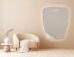 Irregular Mirror LED Lighted decorative design Z221 #4