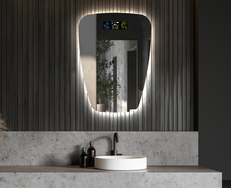 Irregular Mirror LED Lighted decorative design Z221 #6