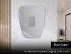 Irregular Mirror LED Lighted decorative design Z221 #8