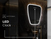 Irregular Mirror LED Lighted decorative design Z222 #7