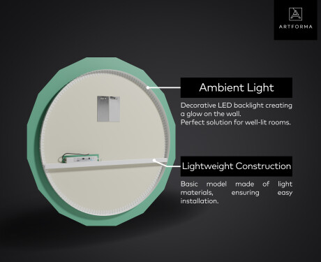 Backlit LED Bathroom Mirror L112 #3