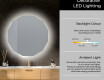 Backlit LED Bathroom Mirror L112 #5