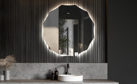 Backlit LED Bathroom Mirror L193