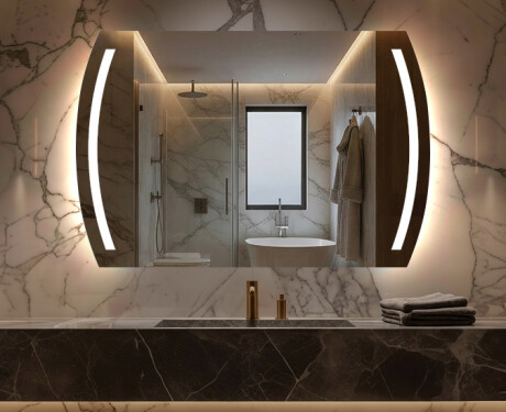 Designer Backlit LED Bathroom Mirror L67