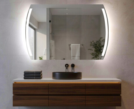 Designer Backlit LED Bathroom Mirror L68