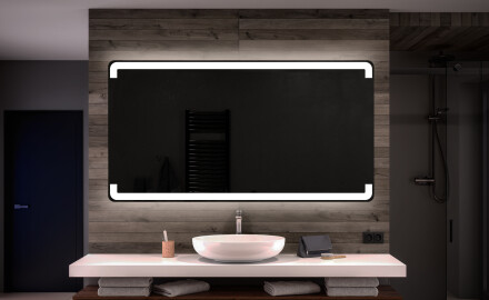 Designer Backlit LED Bathroom Mirror L73
