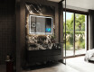 Designer Backlit LED Bathroom Mirror L143 #2