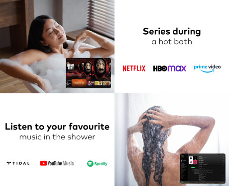 Designer Backlit LED Bathroom Mirror L148 #4